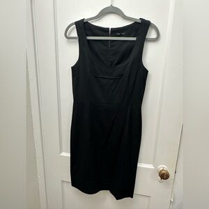Theory Black Mini Work Dress